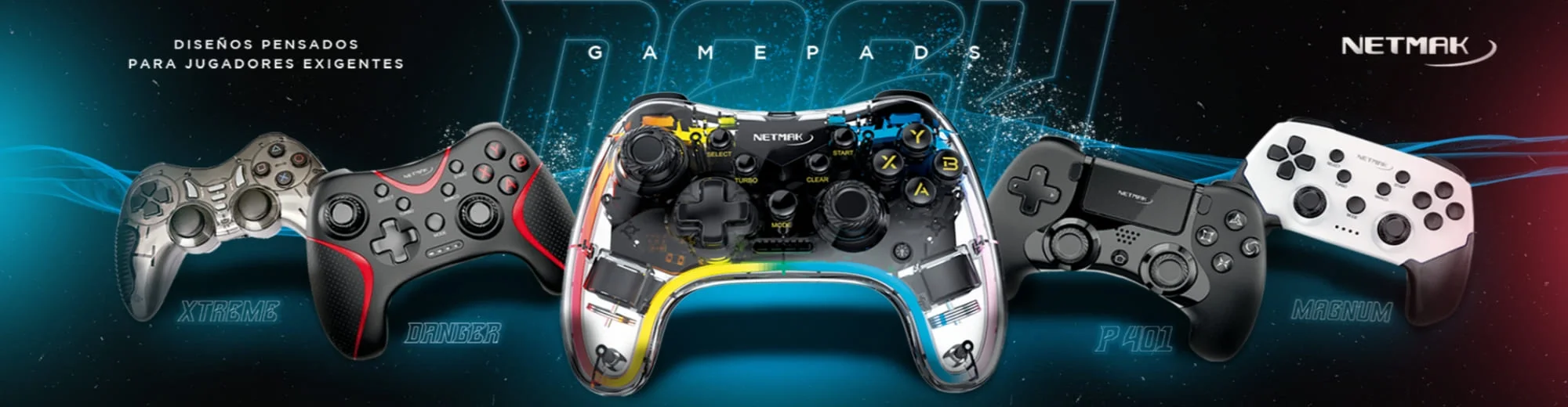 Netmak gamepads