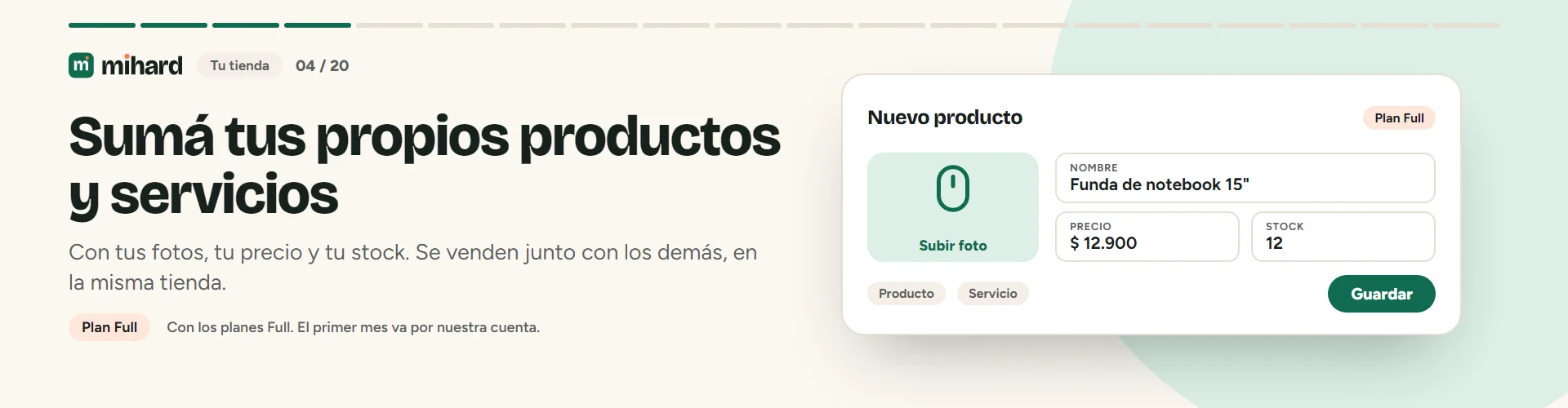 MiHard crea tus propios productos