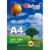 Resma Glossy x 100 hojas A3 (420 x 297 mm) 200 grs Global PAPERG200A3-C