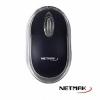 Mouse Optico luminoso NEGRO USB Netmak NM-M01
