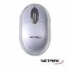 Mouse Optico luminoso SILVER USB Netmak NM-M01SL