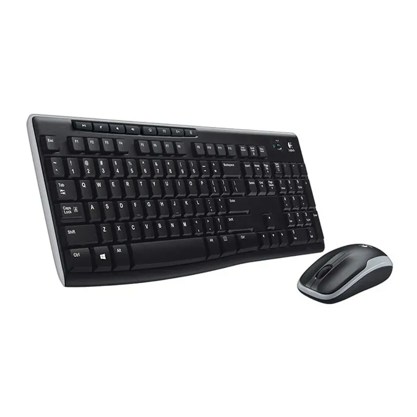 Combo Teclado multimedia + Mouse inalambrico USB nano Logitech MK270