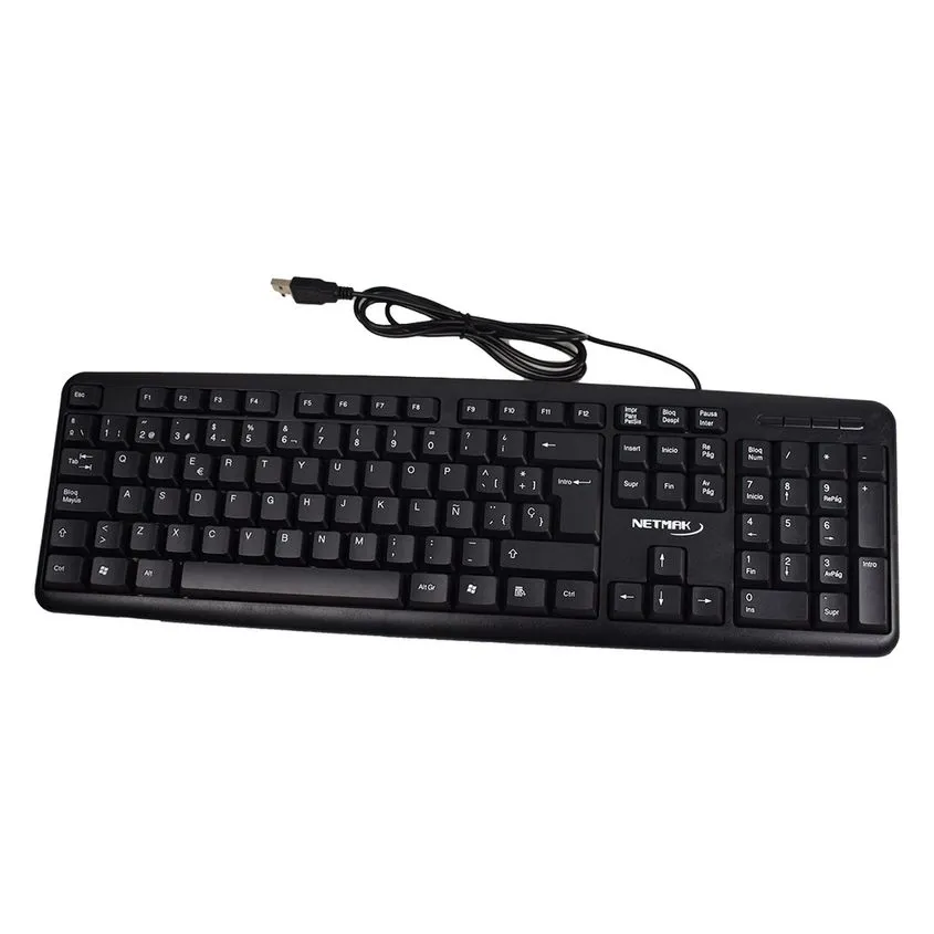 Teclado  USB Netmak NM-KB586U