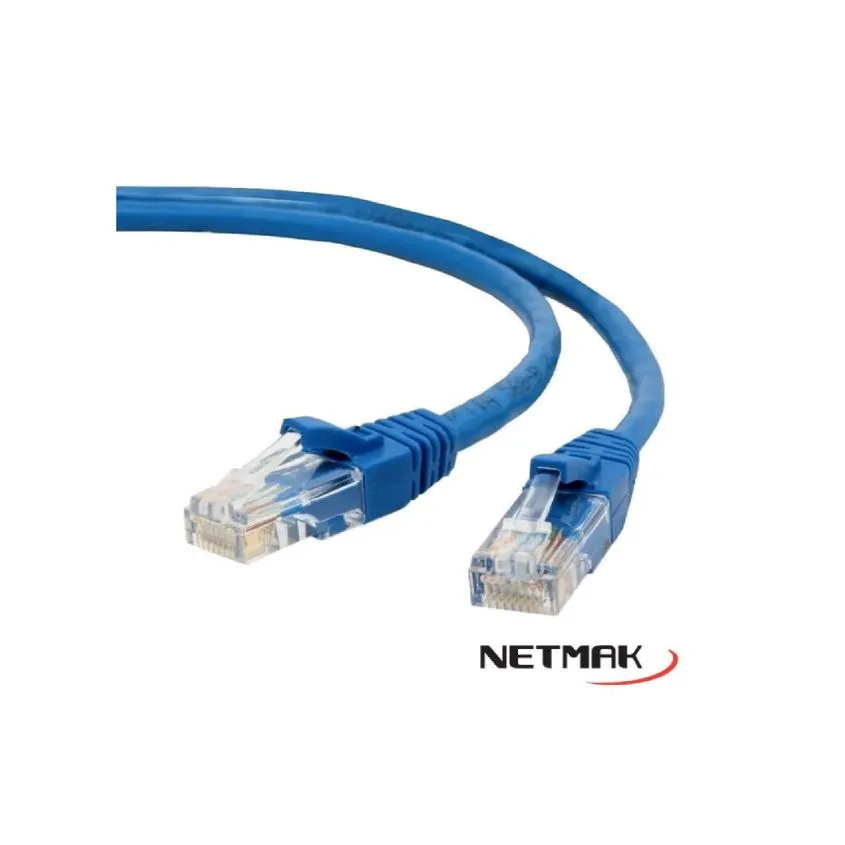 Patchcord 1 metro Cat 5e Netmak NM-C04X1