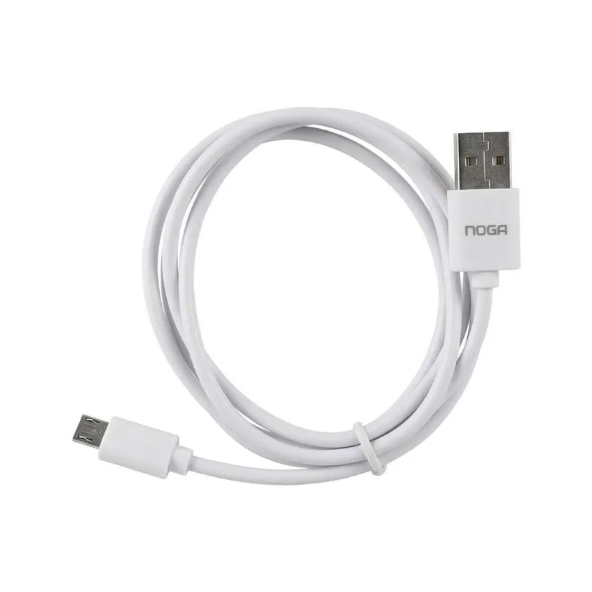 Cable USB a MicroUSB 1.8 Mtrs BLANCO Noganet USBM01