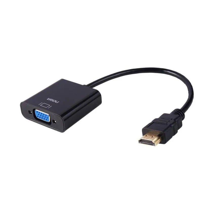 Adaptador HDMI (macho) a VGA (Hembra) + AUDIO Noganet HDMI-VGA