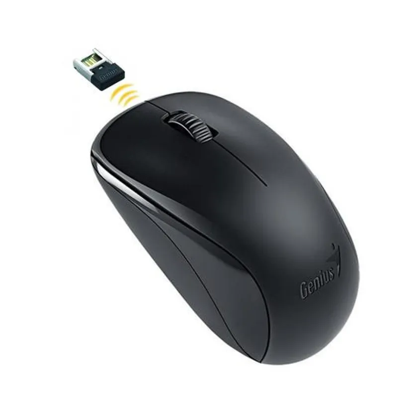 Mouse Inalambrico Genius NX 7000 BlueEye Black NX-7000BK