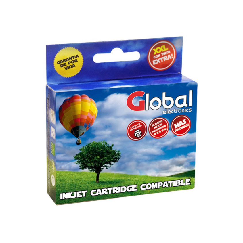 Cartucho compatible Epson T195 196 T195420 T196420 Magenta 10 Mls Global INK196M