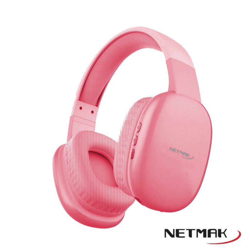 Auricular Vincha Bluetooth ROSA Netmak NM-VOLT-RS