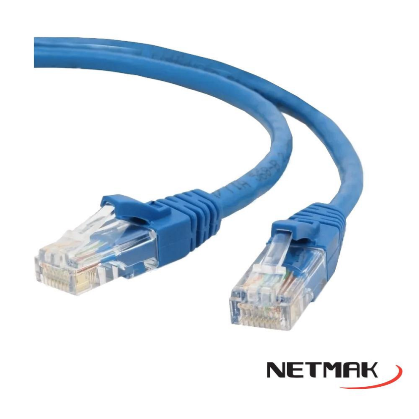 Patchcord 10 metros Cat 5e Netmak NM-C04X10