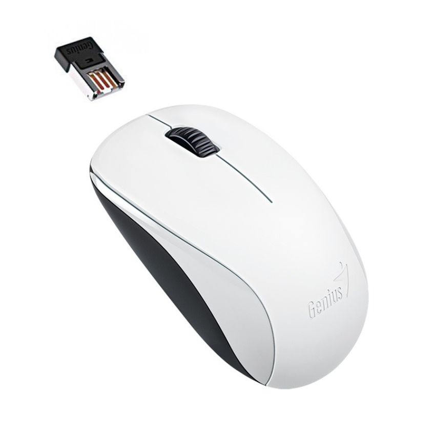 Mouse Inalambrico Genius NX 7000 BlueEye White NX-7000 White