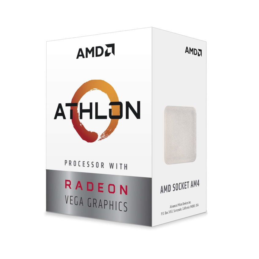 Micro CPU AMD Athlon 3000G 3.5GHz 4MB Cache Dual Core sAM4 CPU204