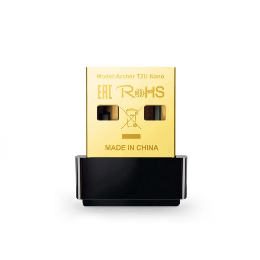 Receptor USB NANO Wireless WIFI AC1300 Dual band Tp-Link T3UNANO