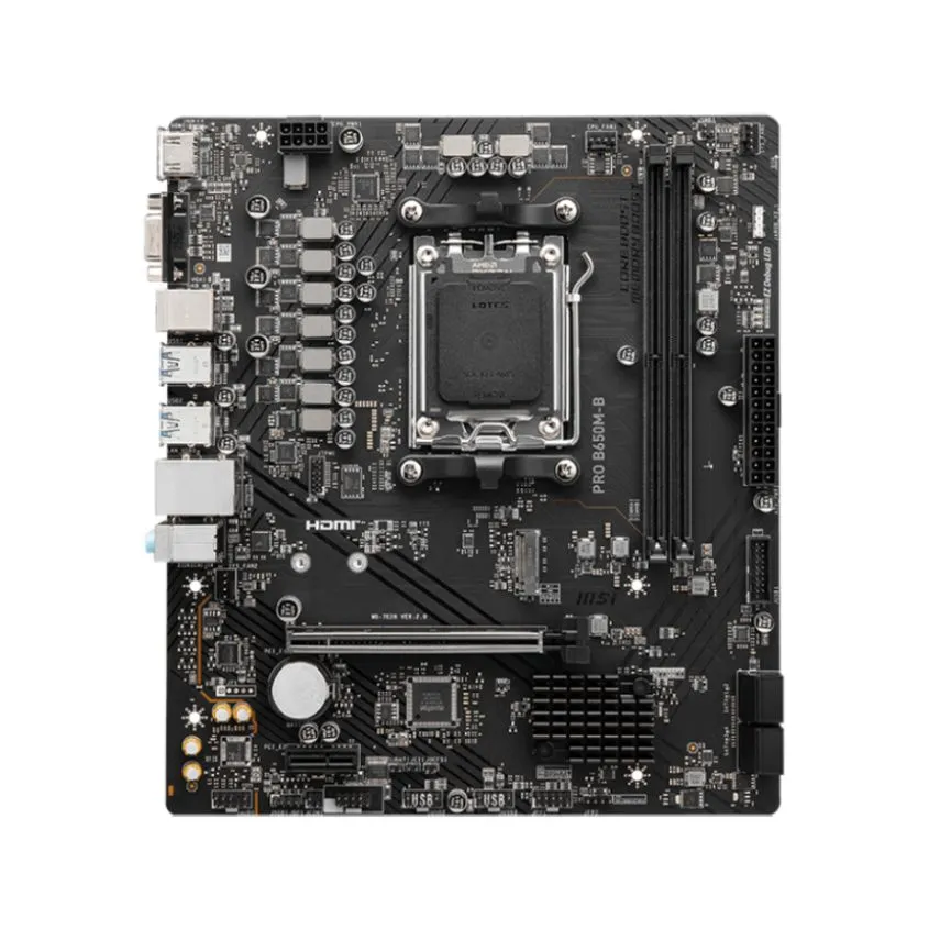 Motherboard MSI PRO B650M-B DDR5 AM5 (Serie 7000/8000) MOT376