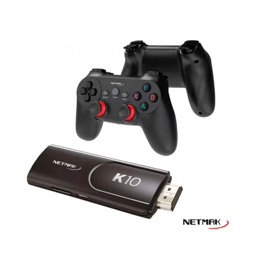 Mini Consola 4K Hdmi Tv 40000 Juegos Netmak NM-K10