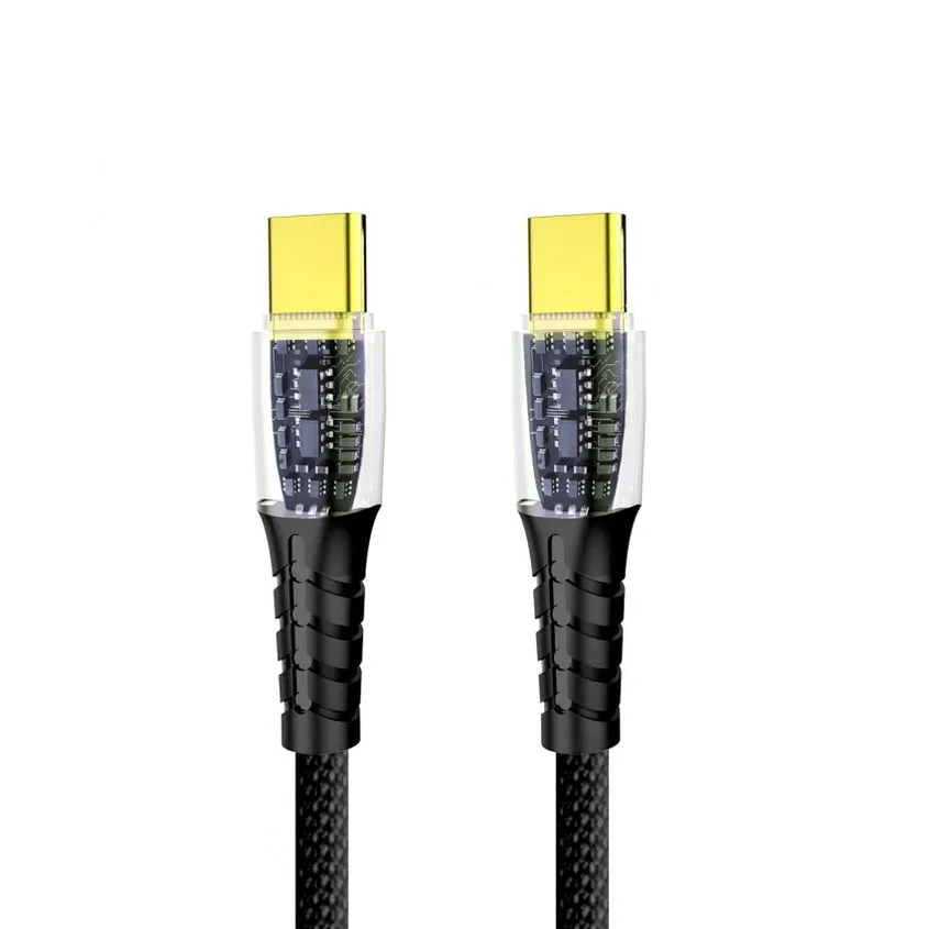 Cable tipo C a C 60W Super Fast Charge 1M Netmak NM-122