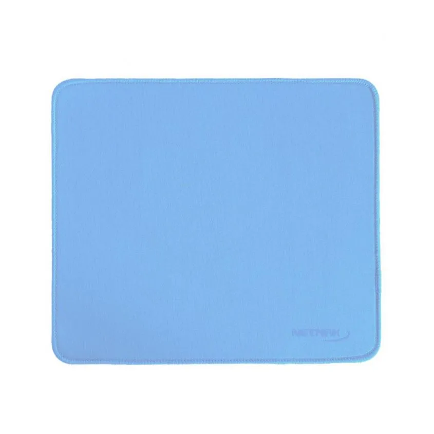 Mouse Pad Liso c/ Laterales Bordados Azul (23x20cm) Netmak NM-PAD2
