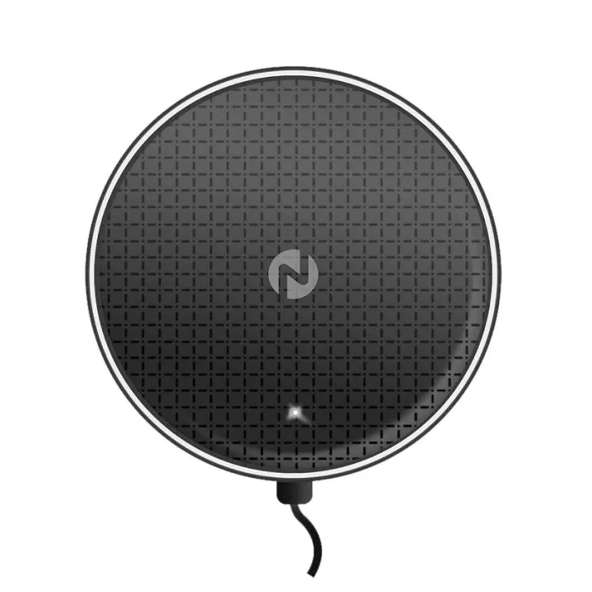 Cargador Inalambrico Noganet 15W Negro c/ cable NG-Q05