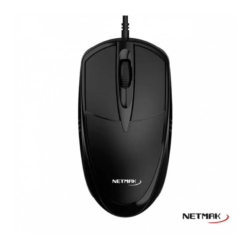 Mouse Usb Negro Netmak NM-M625