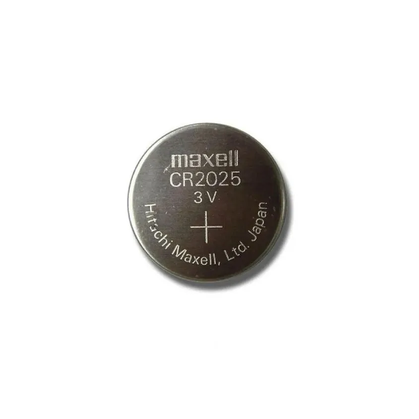 Pila Litio Maxell Boton CR2025 Pack x5 3V MAX-470