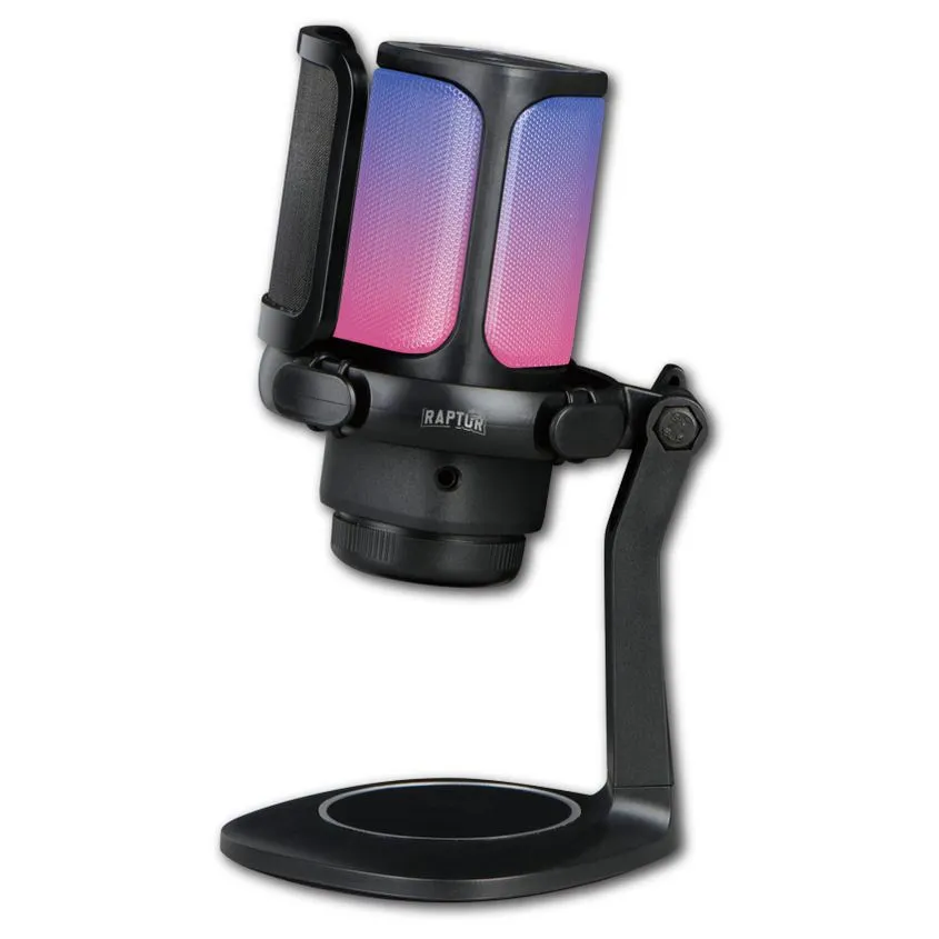 Microfono Raptor Vox RGB USB p/Streaming VOX-RGB