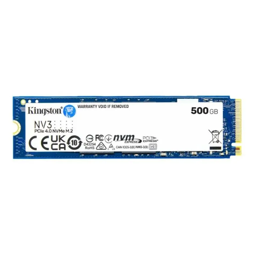 Disco SSD M.2 KINGSTON SNV3S 500GB NVMe PCIe 4.0 SSD125