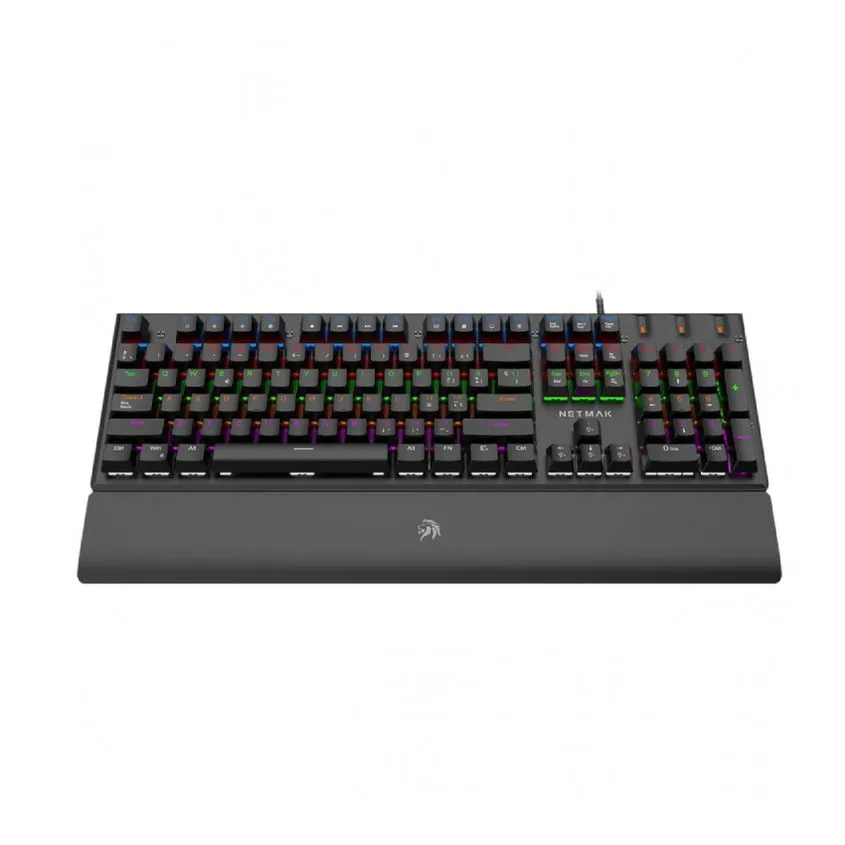 Teclado Mecanico Retroiluminado Switch Blue Netmak NM-LEGEND
