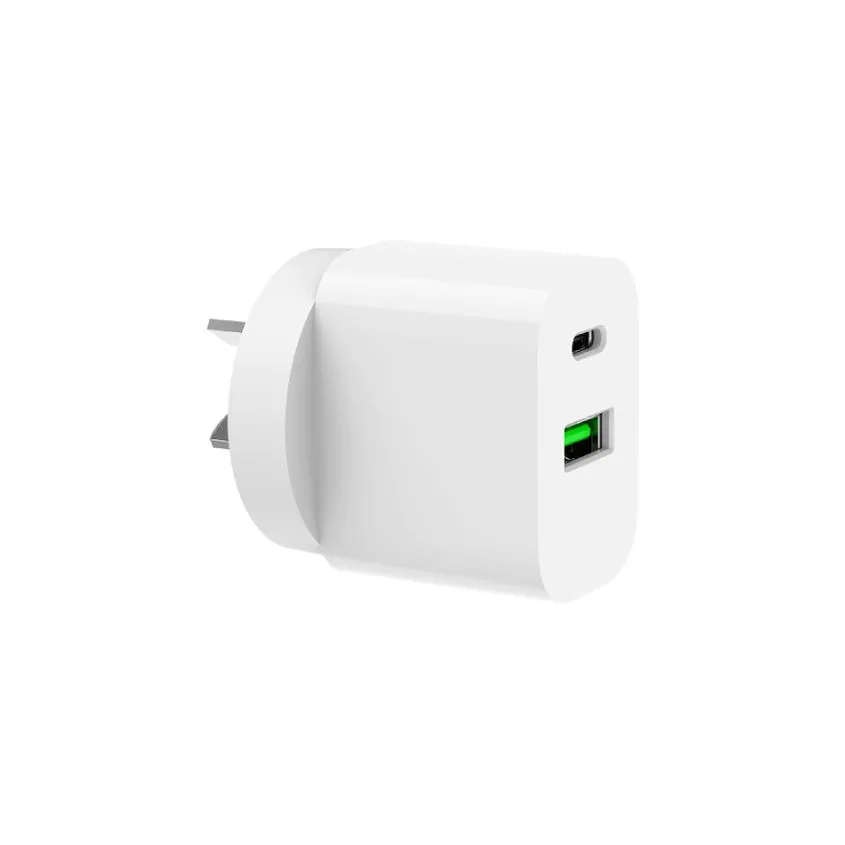 Cargador Carga Rapida 20W Noganet Blanco NGA-123