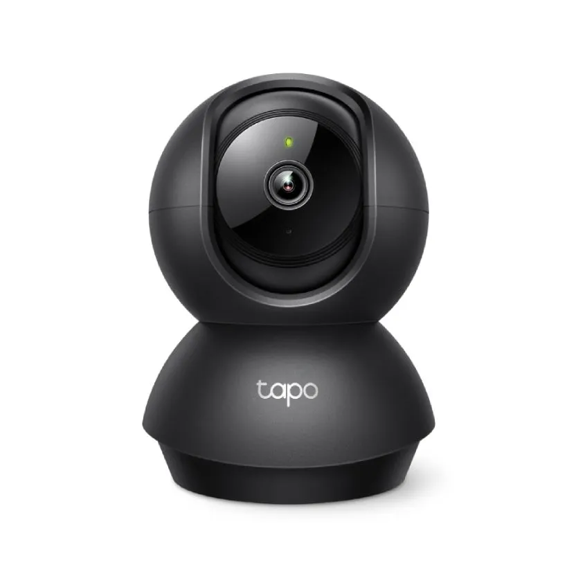 Camara IP Negra Mov Remoto Day/Night SD Wifi IA TAPOC201