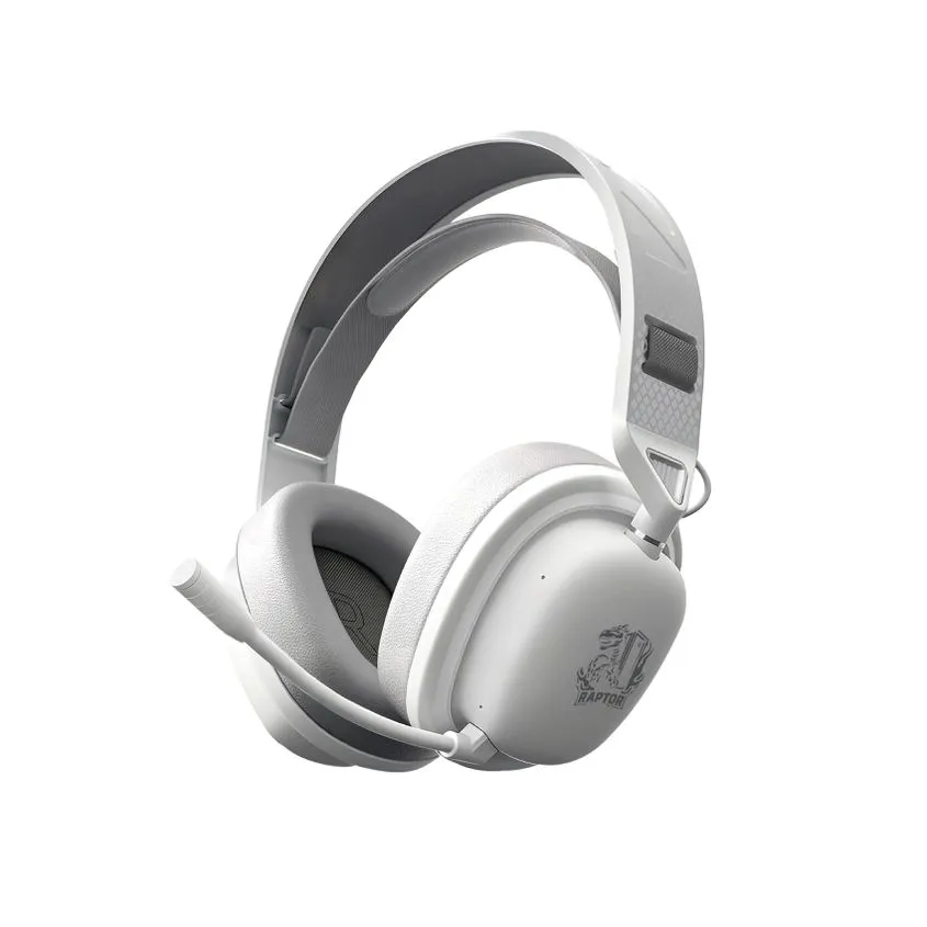 Auricular Gamer Raptor Inferno PRO X 7.1 Wireless c/Dongle Blanco INFERNO-PRO-WT