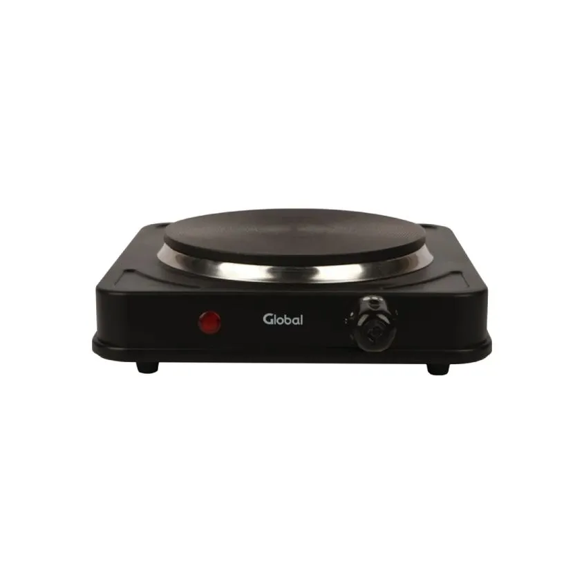 Anafe Electrico de Metal 1 Hornalla 1000W Global STOVE-E1B