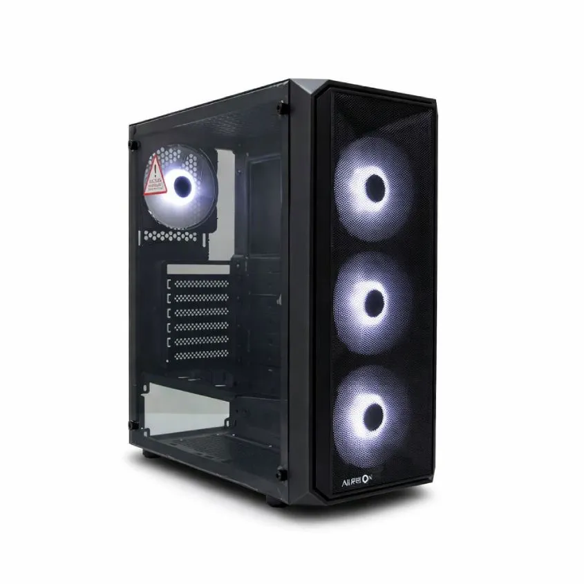 Gabinete Gamer Aureox Volans 3 Cooler Vidrio Templado ARX360G