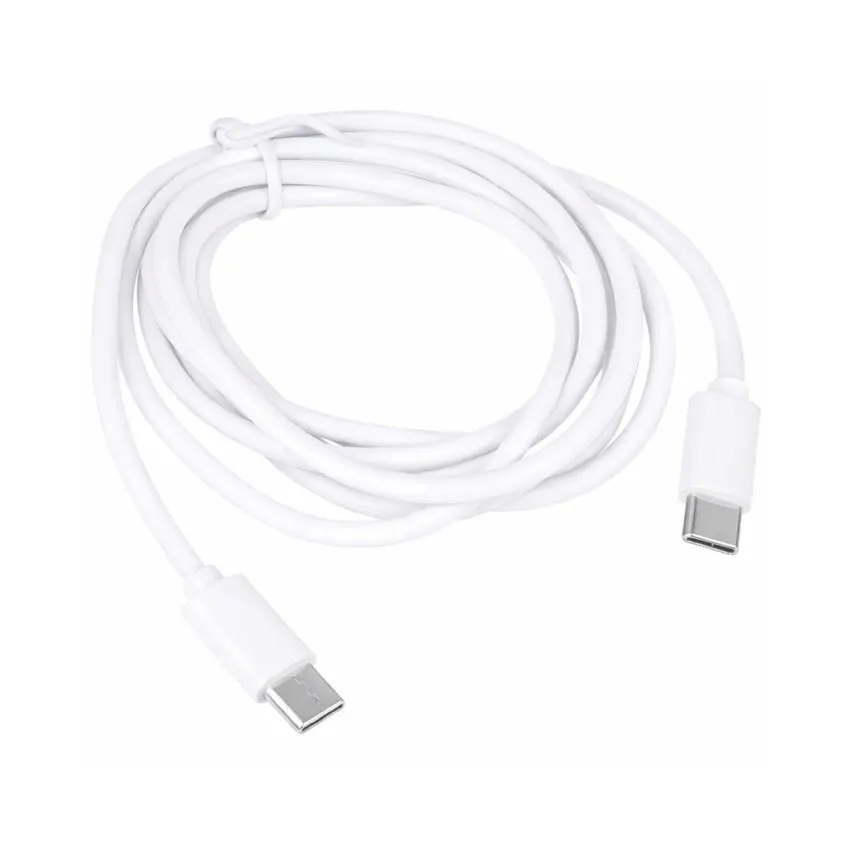 Cable Tipo C a Tipo C 3 Mts Noganet 3 Ampers Blanco USBC-3-3A