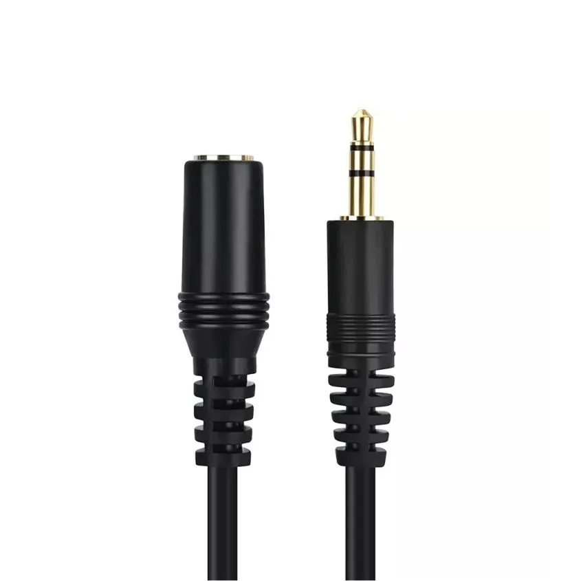 Cable miniplug 3.5mm macho a 3.5mm Hembra prolongador 3m Noganet AC-56-3M