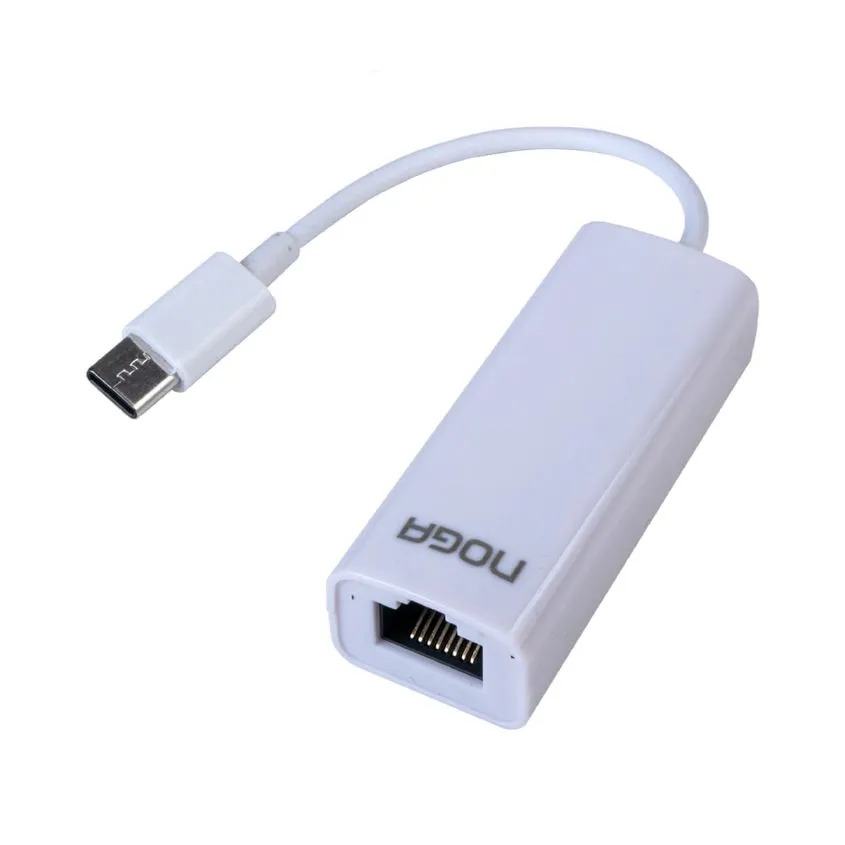 Adaptador USB tipo C a RED - LAN - Ethernet - RJ-45 100Mbps Noganet TC-RED2