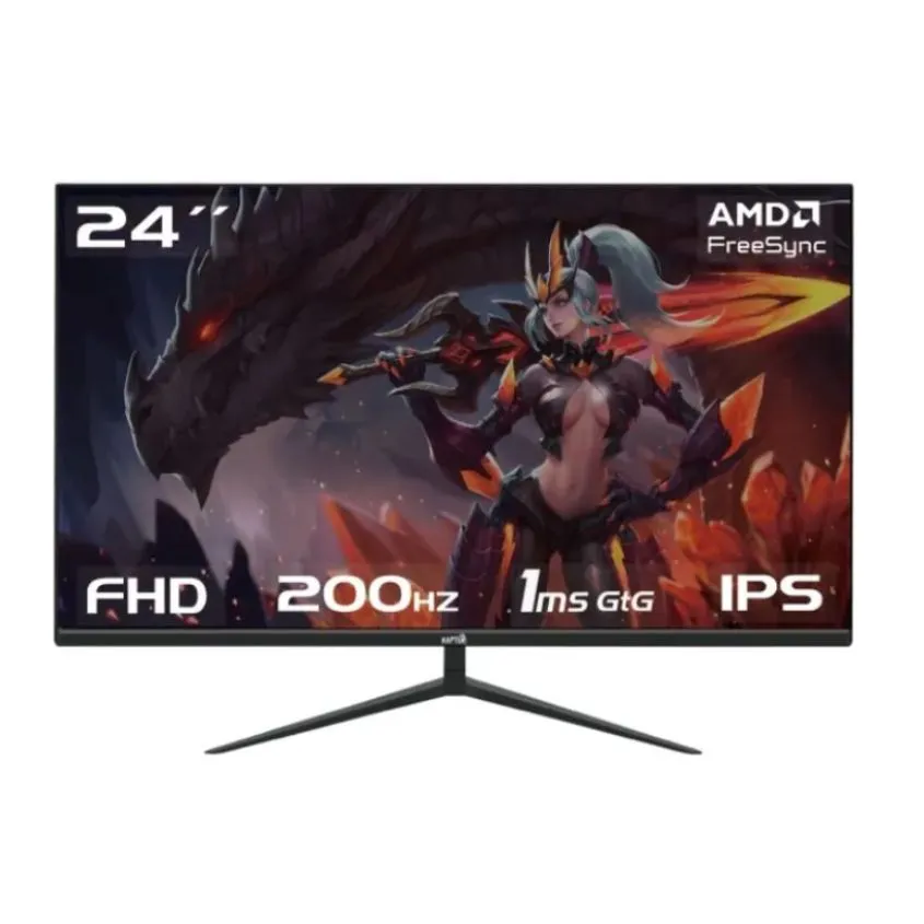 Monitor Gamer Raptor HAWK Eye 200Hz 24" Frameless FHD 1Ms MON131