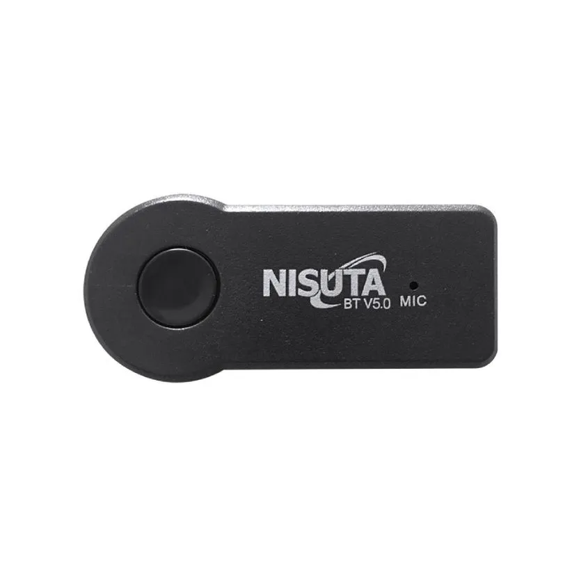 Conversor Bluetooth 3.5mm Con Manos Libres Nisuta Receptor Audio NSCOSTBL