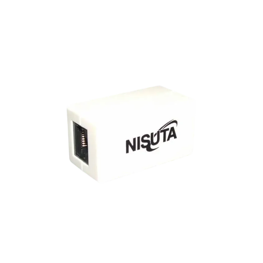 Union RJ45 Hembra Hembra Cat5 10/100Mbps Nisuta NSUNRJ45
