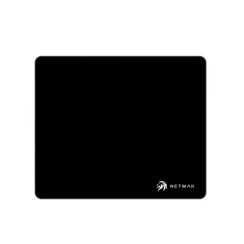 Mouse Pad Gamer 30 x 25 cm Negro Netmak Laterales Bordados NM-MP753