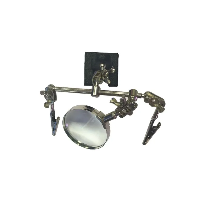 Soporte Multiproposito Tecnicos Lupa Pinza Zurich SVS00392