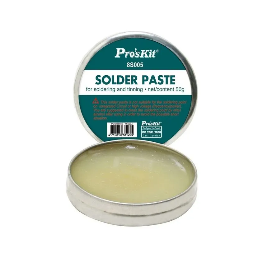 Pasta para Soldar Proskit 50g Flux Activado Sin Plomo SVS08005