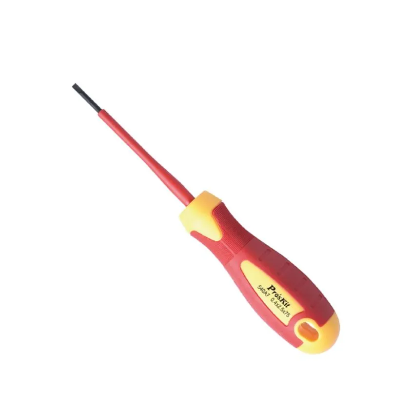 Destornillador Aislado 1000V Plano Proskit 0.4x2.5mm 75mm SD-810-S2.5