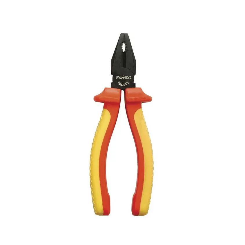 Pinza 7" Aislada Electricidad 1000V VDE Proskit PM-912 HIMP00912