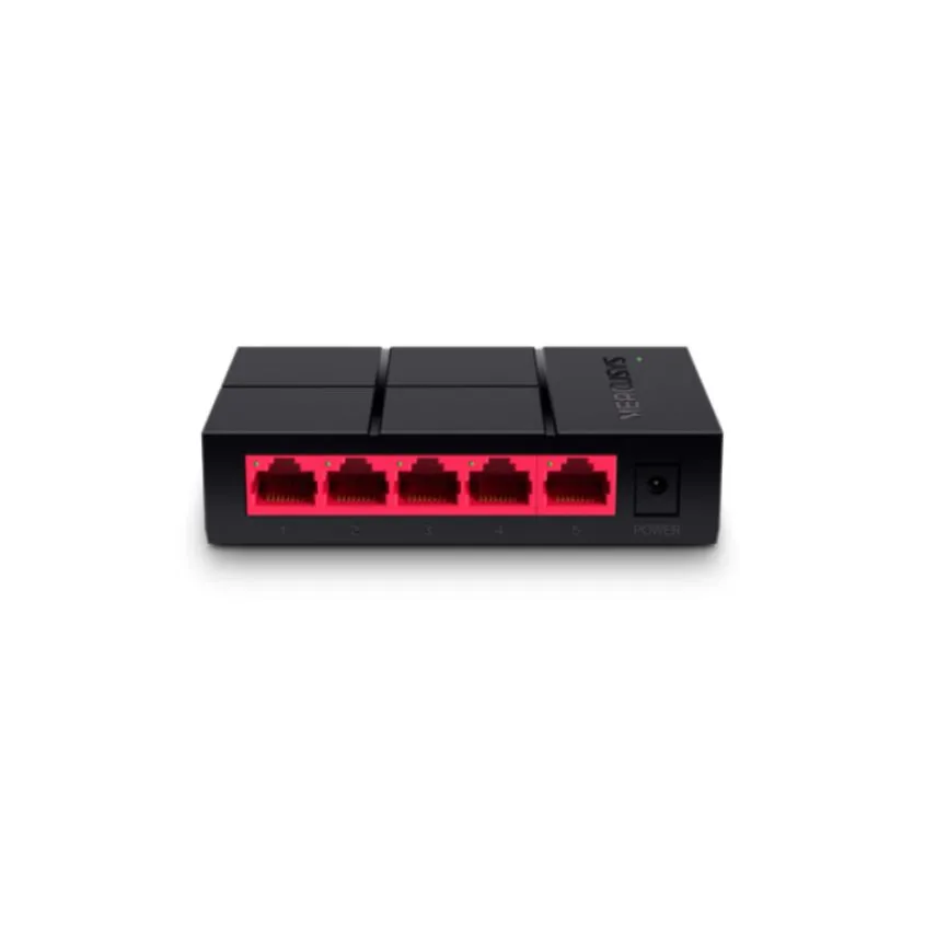Switch Gigabit 5 Puertos Mercusys Mini Desktop MS105G