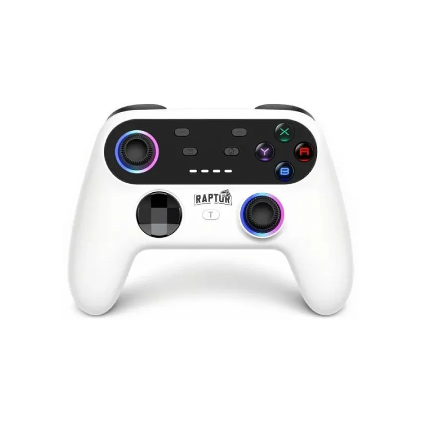 Gamepad Joystick Raptor Apex Wireless PS/PC/SWITCH/AND Blanco RAP-APEX-V2-WT