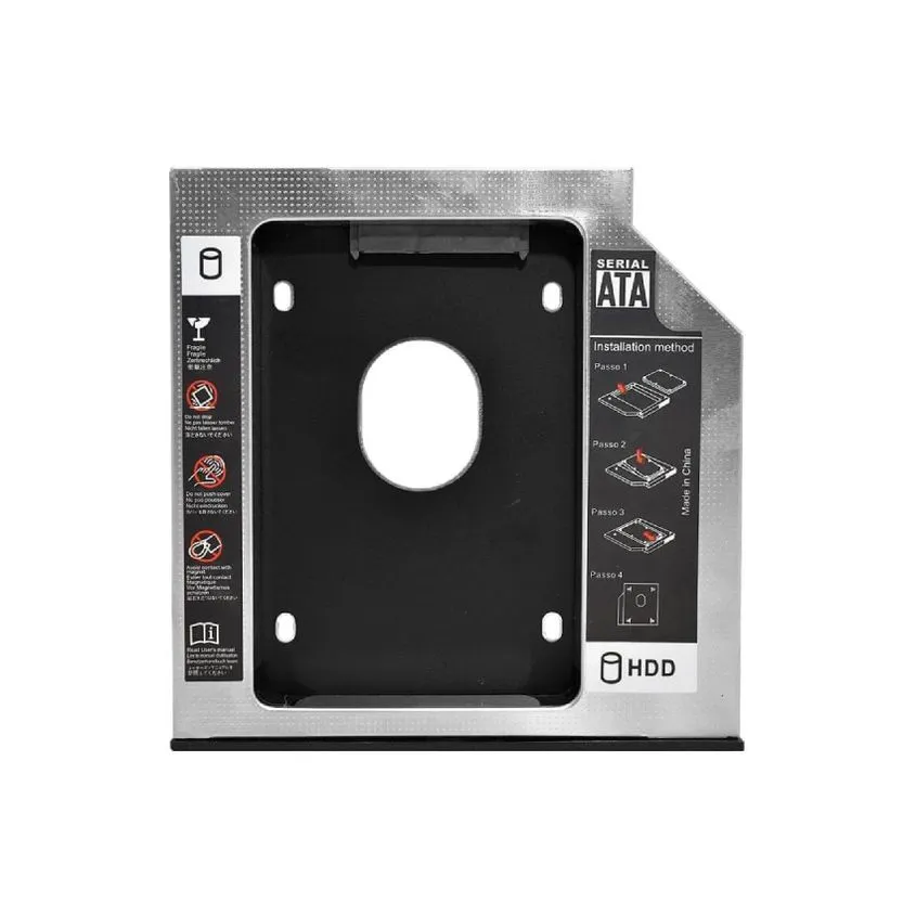 Caddy para Discos 2.5" para Notebook 9.5mm Nisuta NSCADW9
