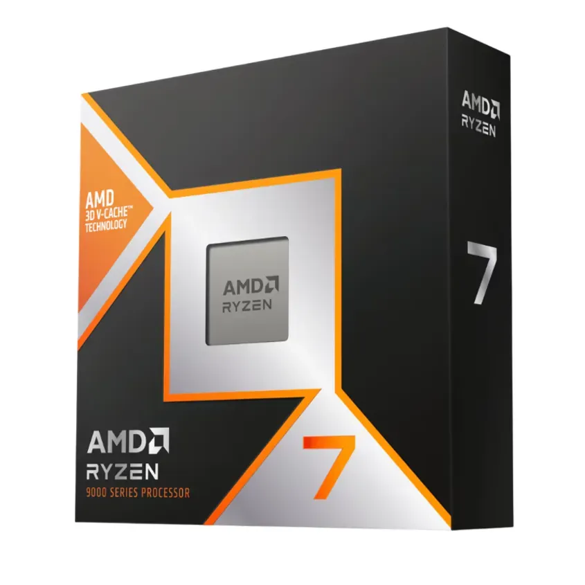 Proces. AMD Ryzen 7 9850X3D AM5 (12 Core) CON VIDEO SIN COOLER (8280)