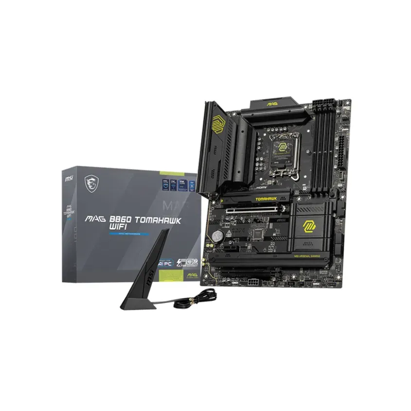 Mother MSI MAG B860 TOMAHAWK WIFI DDR5 s1851 (Serie Ultra) 1-0418199
