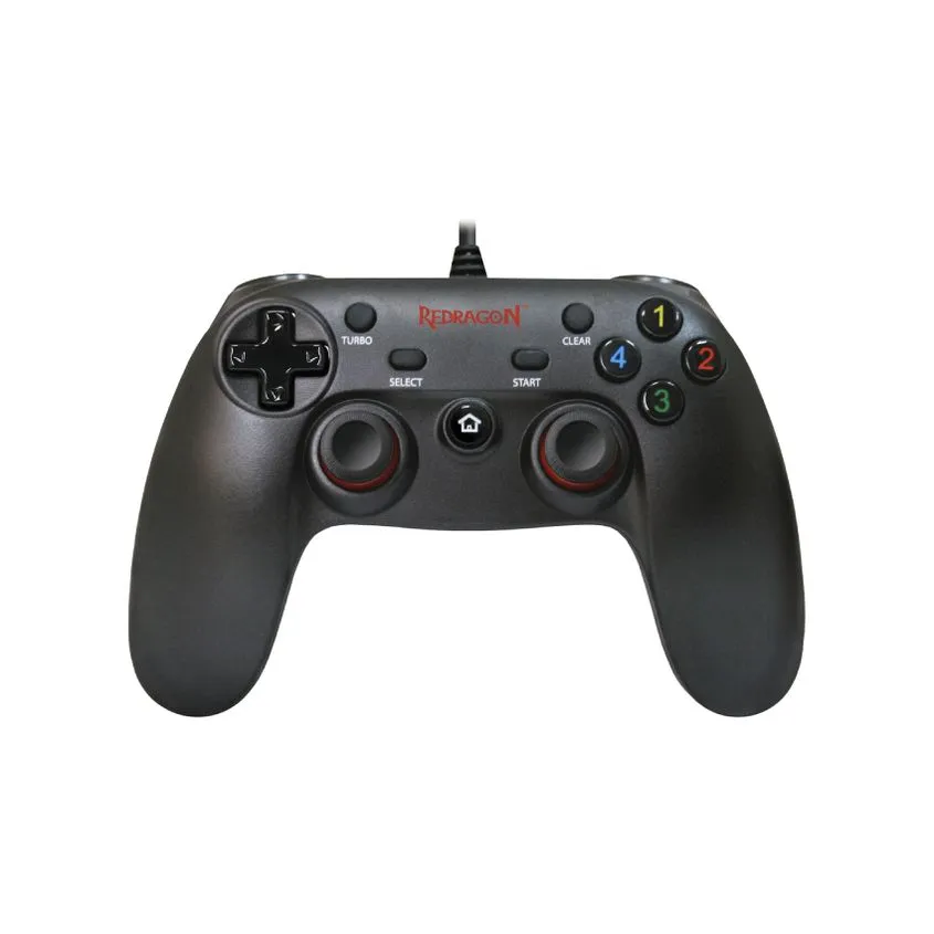 Joystick Redragon PC XBOX PS DINPUT XINPUT Negro G807