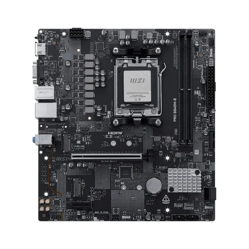 Motherboard MSI PRO B840M-B AM5 DDR5 MOT398